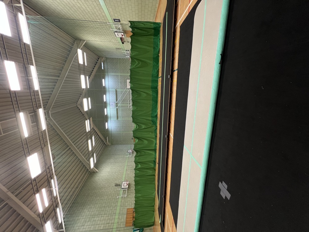 Training on the mats